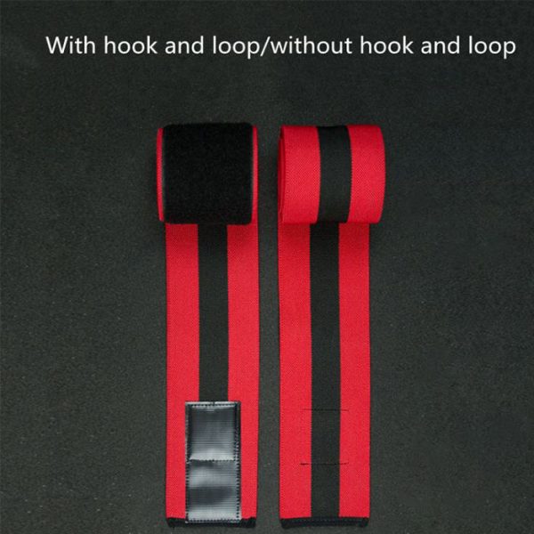 Premium Knee Protection Wrap- Red Black