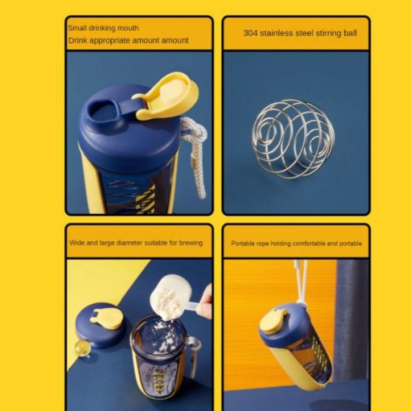 TRITAN PROTEIN SHAKER- Blue