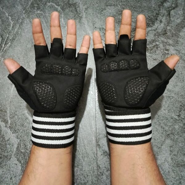Weight Lifting GYM Gloves- Black
