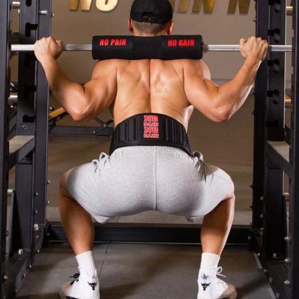 NEOPRENE WEIGHTLIFTING BELT- BLACK