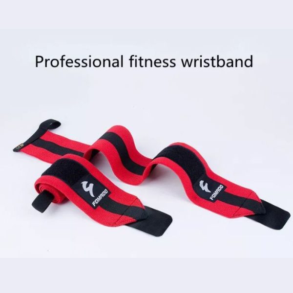 Weight lifting Wrist Wraps- RED