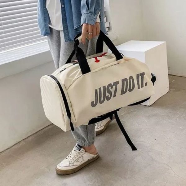 GYM Duffel Bag Large Capacity-Jordan-Of-white