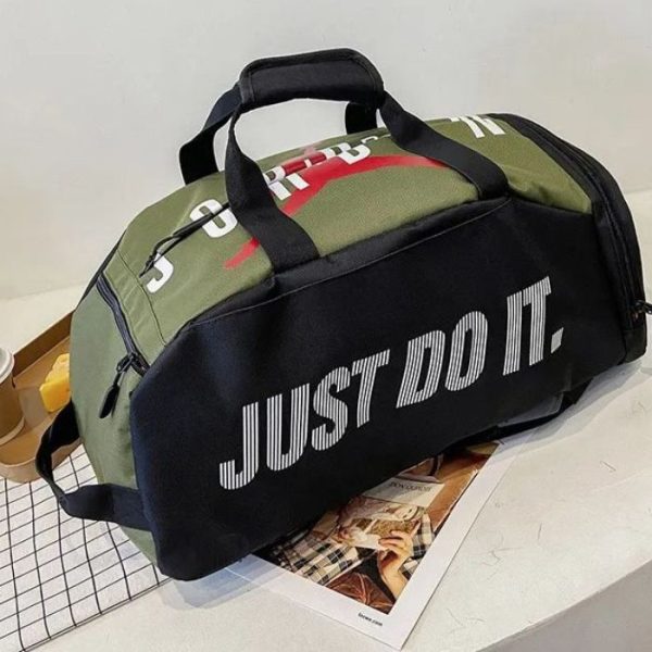 GYM Duffel Bag Large Capacity- Jordan- Olive