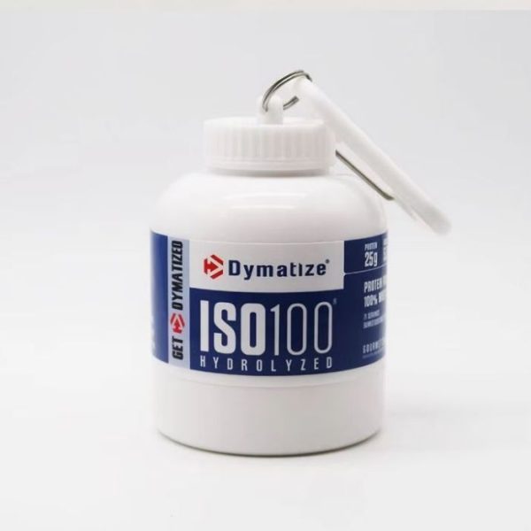 200 ML ISO 100 Protein Powder Container- White