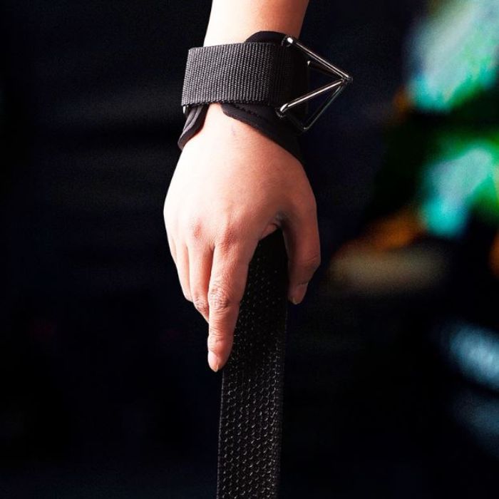 Wrist Strap Heavy Duty Lifting Support- BLACK