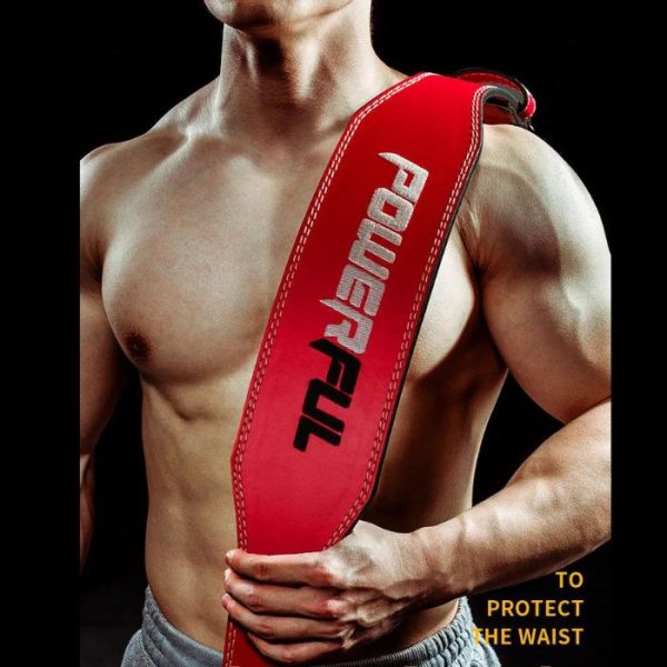 POWERFUL Weightlifting Belt- Black