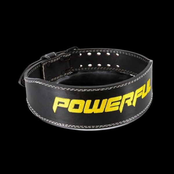 POWERFUL Weightlifting Belt- Black