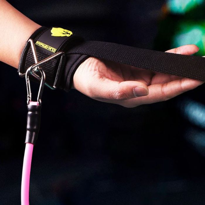 Wrist Strap Heavy Duty Lifting Support- BLACK
