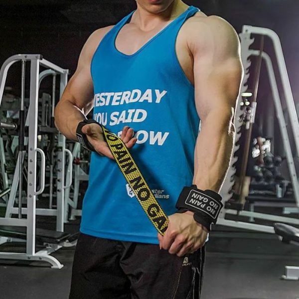 Weight Lifting Straps- Ash Black