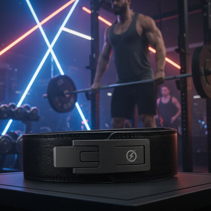 Lever Leather Power Lifting 13mm BELT- Black