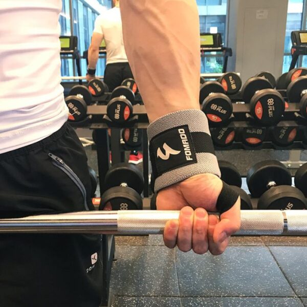 Premium Wrist Protection Wrap- Ash Black