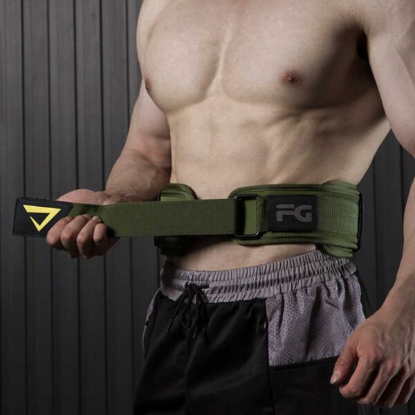 Weight Lifting Belt- Army Green