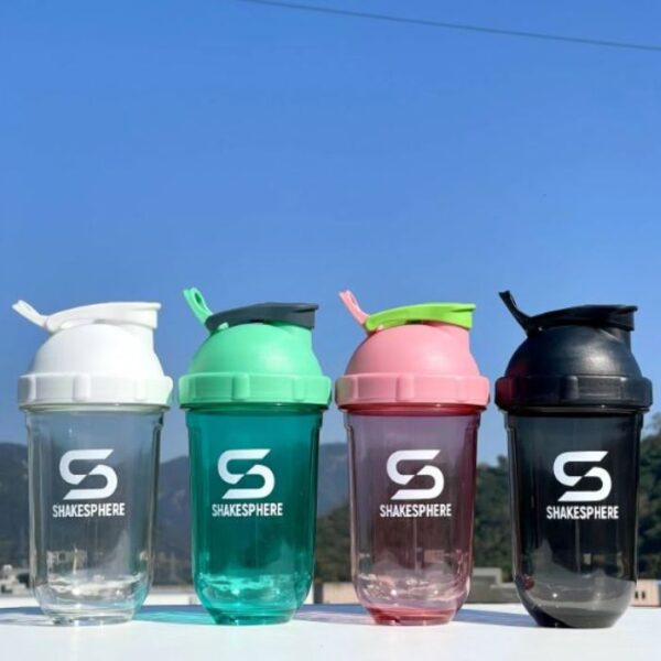 SHAKESPHARE Shaker Bottle- BLACK