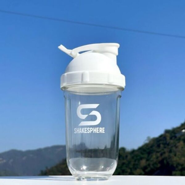 SHAKESPHARE Shaker Bottle- Transparent