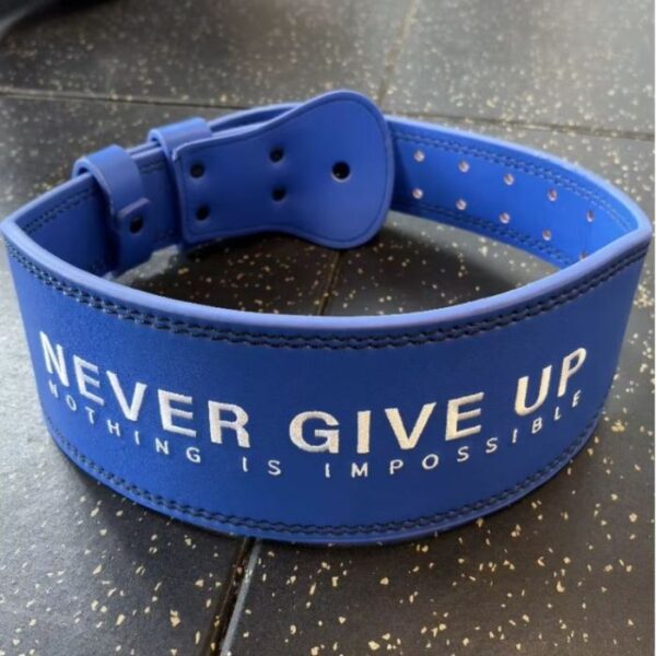 Premium Fitness Weightlifting GYM Belt- Dark Blue