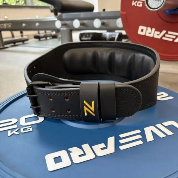 Premium Fitness Weightlifting GYM Belt- Black