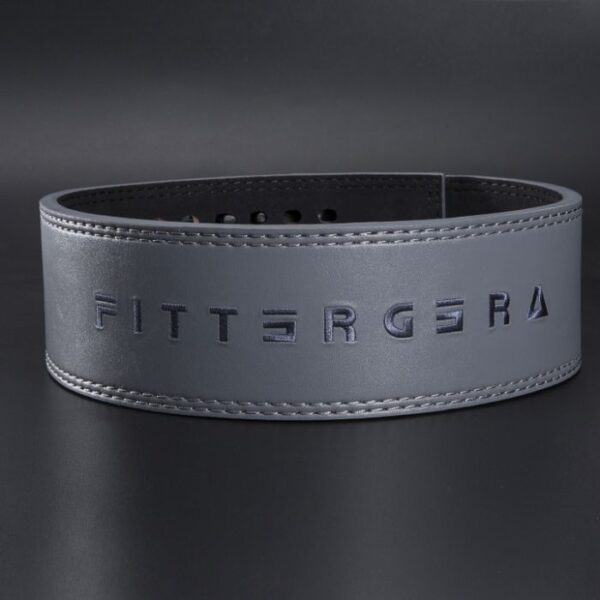 FITER GYMER ASH - Lever Leather Power Lifting 11mm Belt