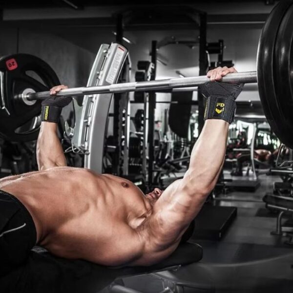 Premium Fitness Weight Lifting Gloves- Black