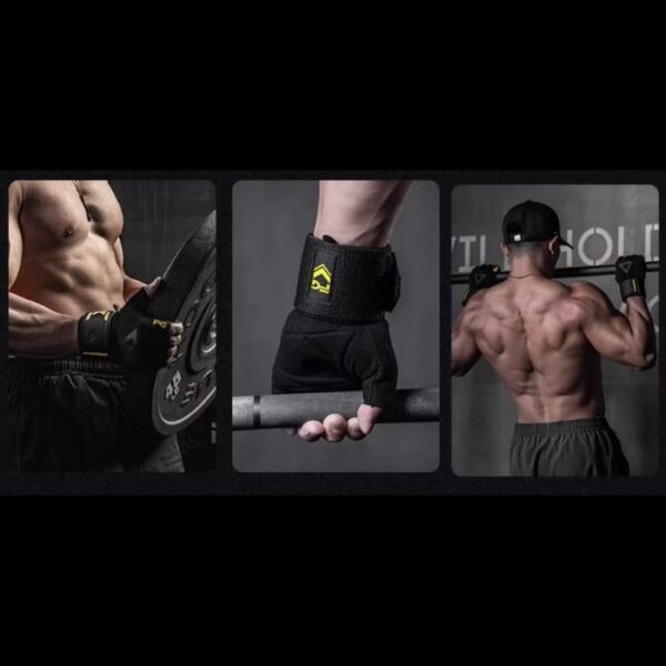 Premium Fitness Weight Lifting Gloves- Black