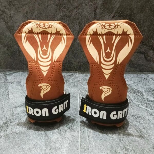 IRON GRIT Premium Heavy Duty Cowhide Leather Grip