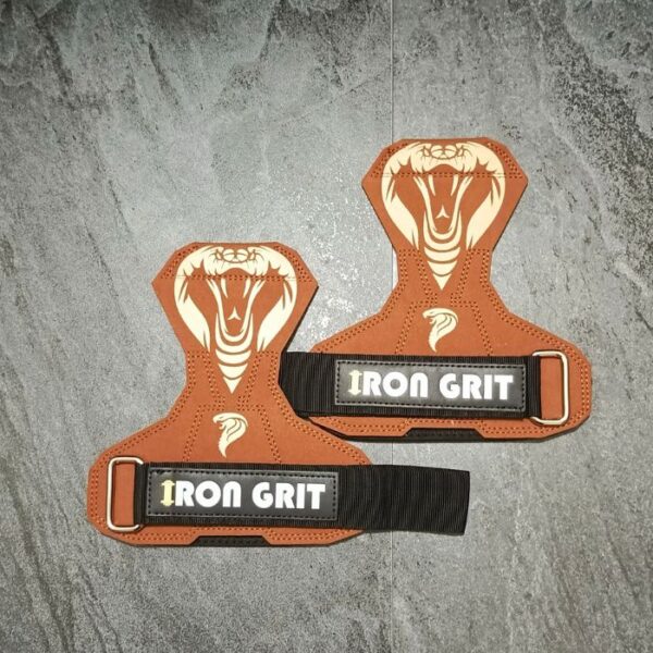 IRON GRIT Premium Heavy Duty Cowhide Leather Grip