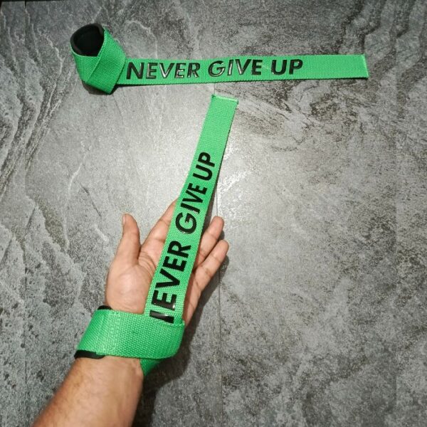 Neoprene Weight Lifting Wrist Strap- GREEN
