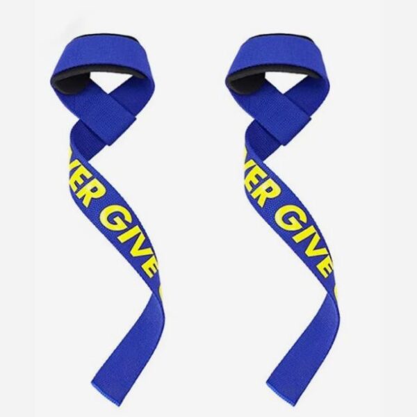 Neoprene Weight Lifting Wrist Strap- BLUE