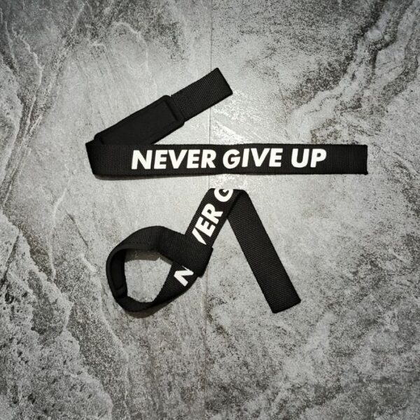 Neoprene Weight Lifting Wrist Strap- BLACK