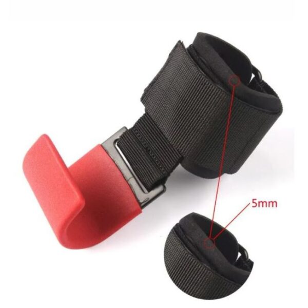 WEIGHT LIFTING HOOK- RED