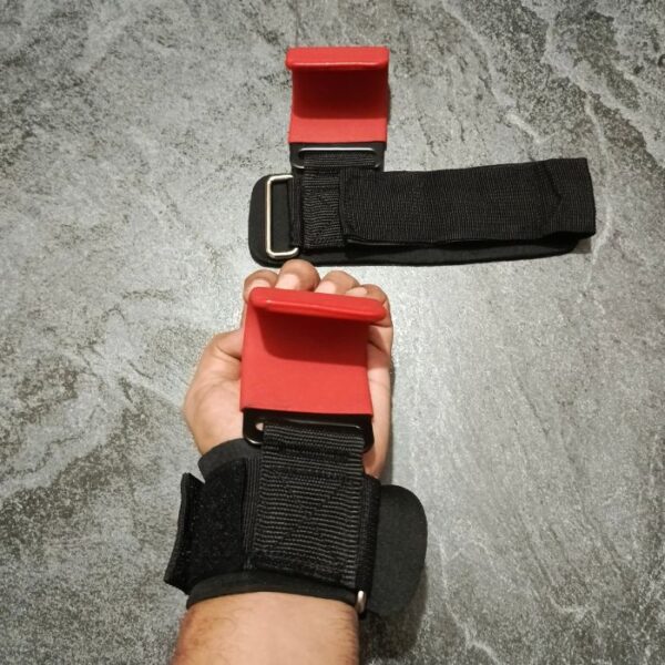 WEIGHT LIFTING HOOK- RED