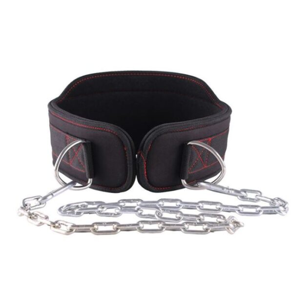 Pull up Weightlifting Belt with Chain