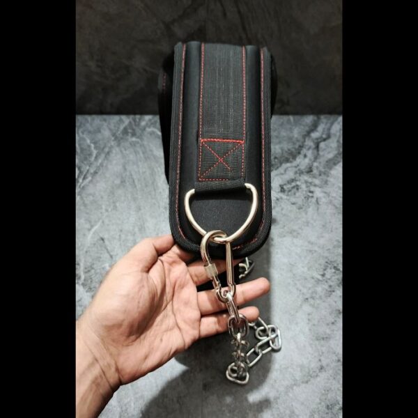 Pull up Weightlifting Belt with Chain