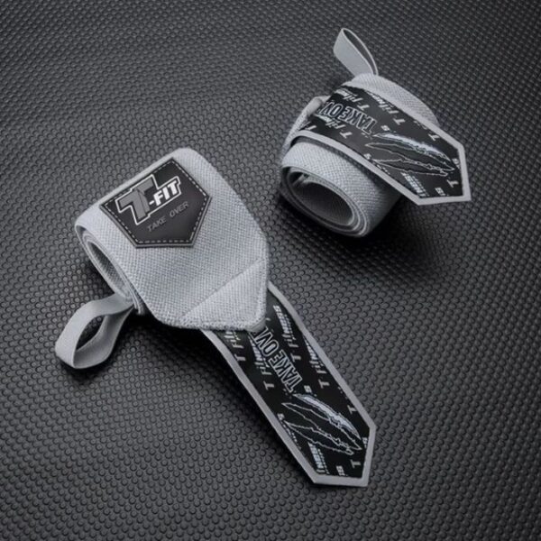 Premium T-Fit Wrist Wraps – Gray
