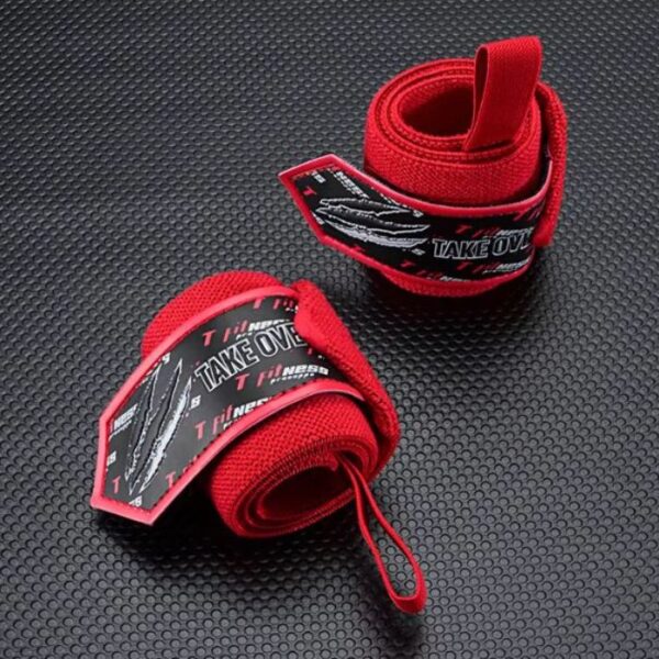 Premium T-Fit Wrist Wraps – Red
