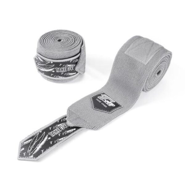 Premium T-Fit Knee Wraps – Gray