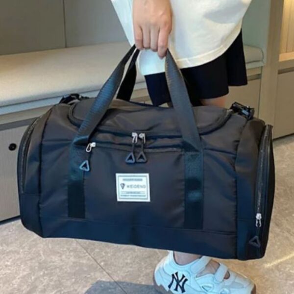 Fitness GYM & Travel Bag- Black