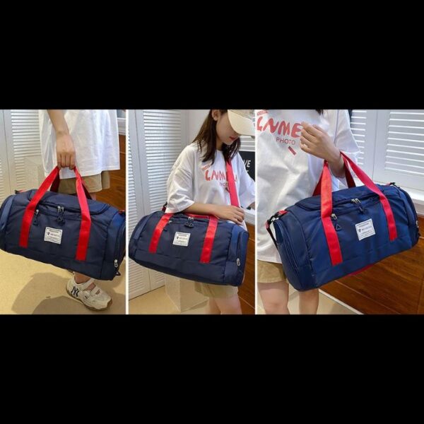 Fitness GYM & Travel Bag- Navy Blue