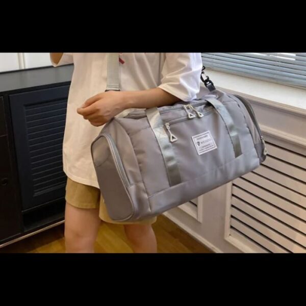Fitness GYM & Travel Bag- Gray