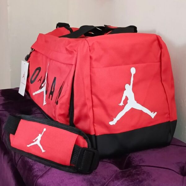 Air Jordan Fitness Gym & Travel Bag  Large Capacity - RED