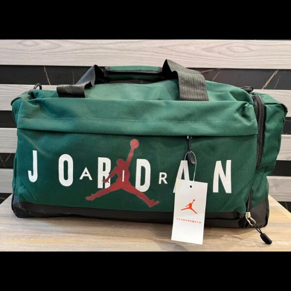 Air Jordan Fitness Gym & Travel Bag  Large Capacity - GREEN