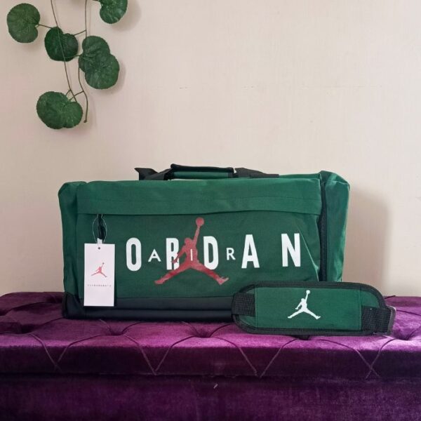 Air Jordan Fitness Gym & Travel Bag  Large Capacity - GREEN