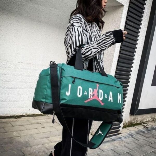 Air Jordan Fitness Gym & Travel Bag  Large Capacity - GREEN