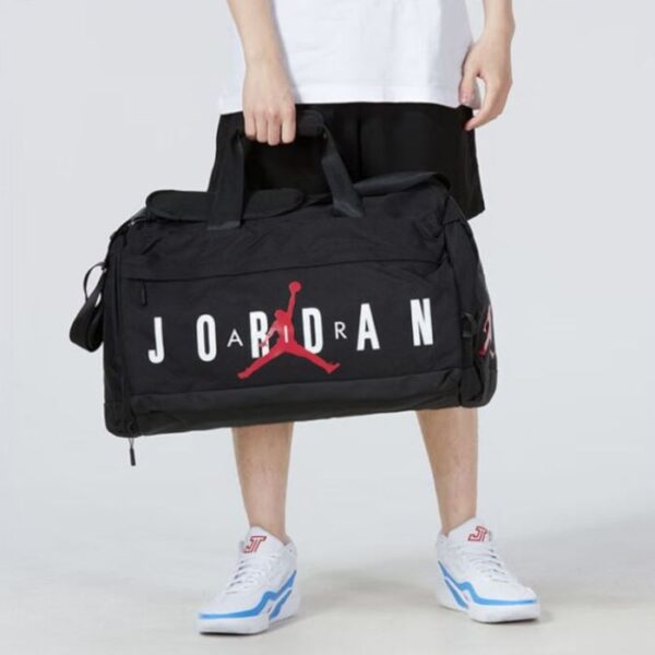 Air Jordan Fitness Gym & Travel Bag  Large Capacity - BLACK