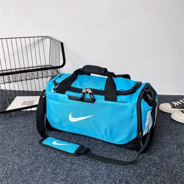 Nike Sports Training Duffel Bag Gym & Travel- SKY BLUE
