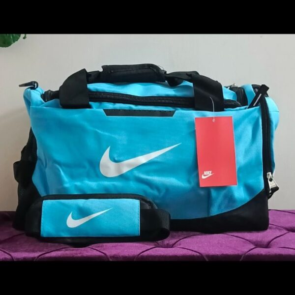 Nike Sports Training Duffel Bag Gym & Travel- SKY BLUE