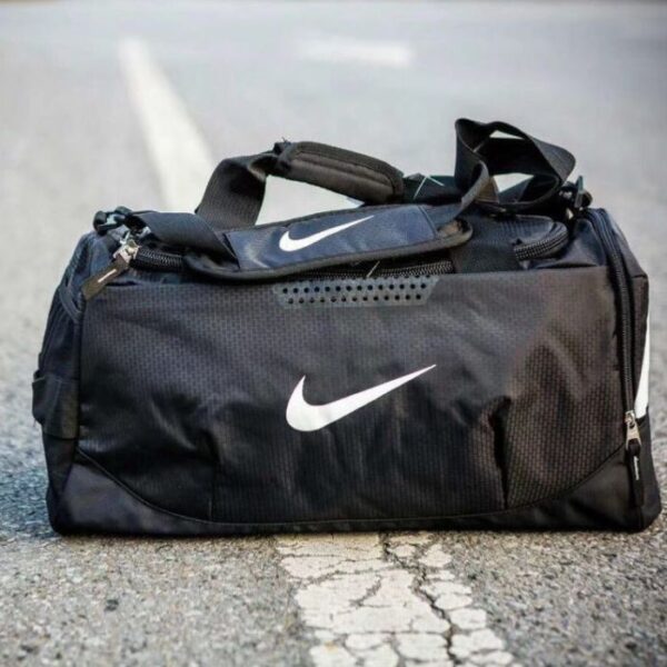 Nike Sports Training Duffel Bag Gym & Travel- BLACK