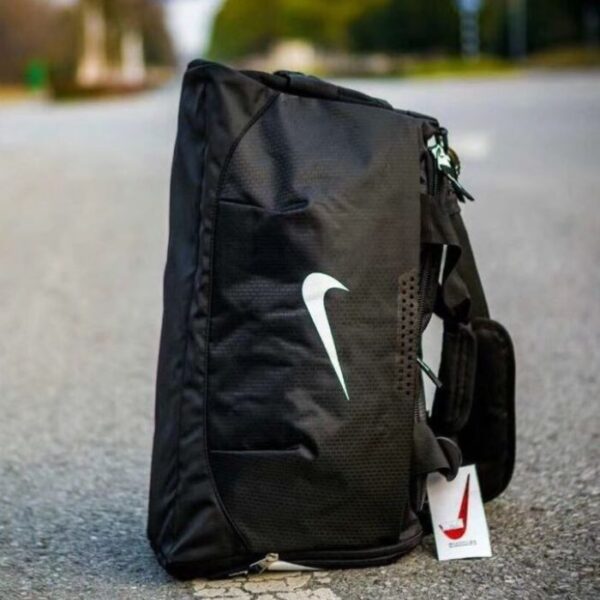 Nike Sports Training Duffel Bag Gym & Travel- BLACK