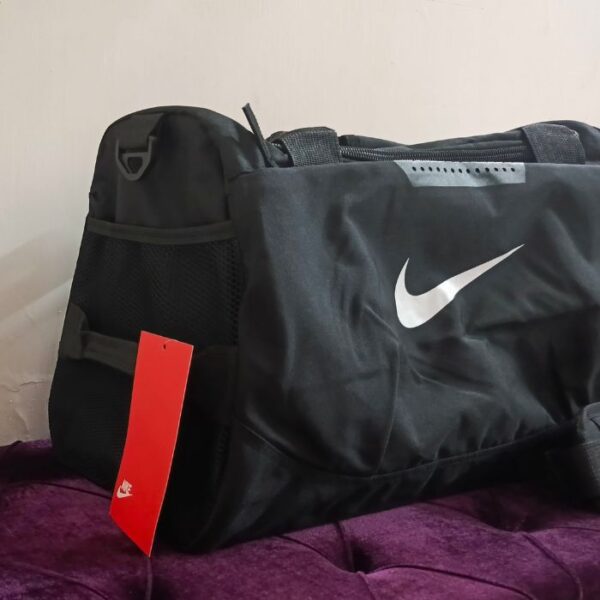 Nike Sports Training Duffel Bag Gym & Travel- BLACK