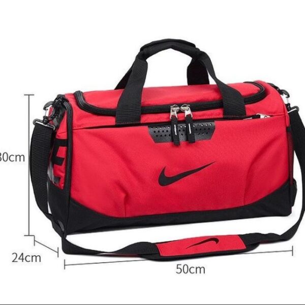 Nike Sports Training Duffel Bag Gym & Travel- RED