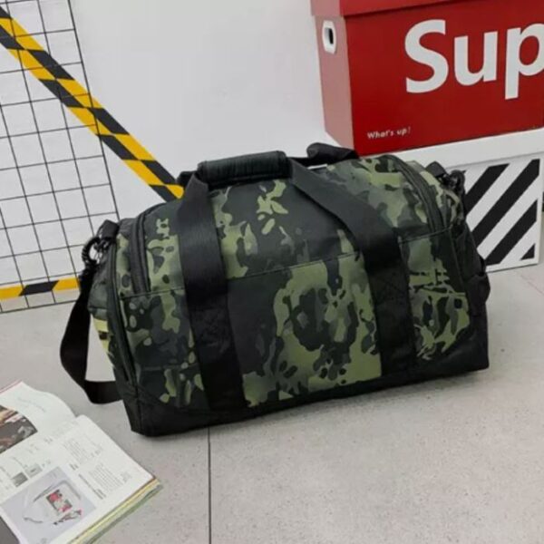 Nike CAMO Sports Training Duffel Bag Gym & Travel- CAMO